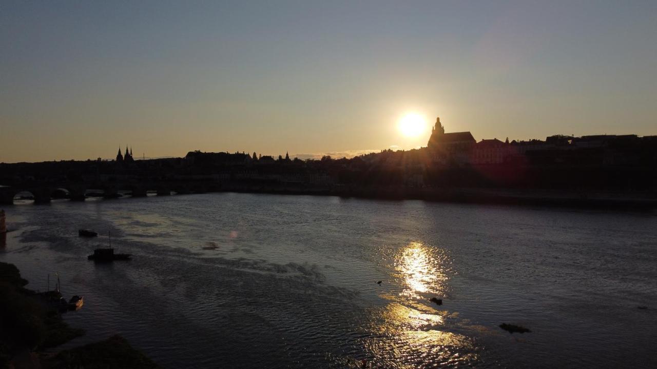 Le Wilson - Vue Imprenable Sur La Loire Et Le Chateau De Blois Exterior foto